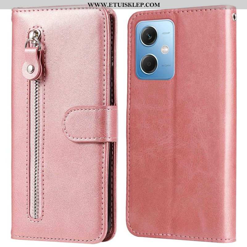 Etui Folio do Xiaomi Redmi Note 12 5G Portfel